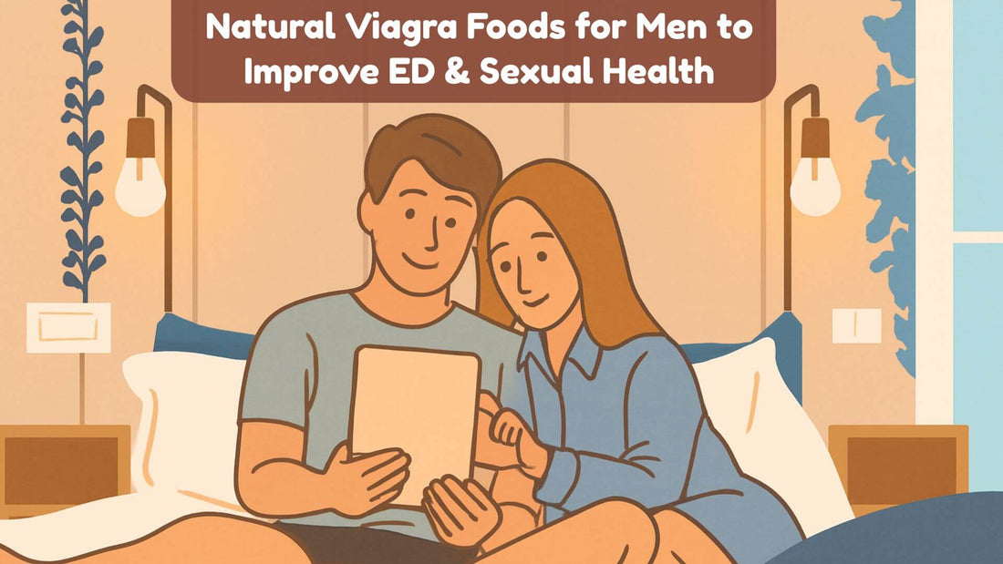 Natural Viagra Foods for Men to Improve ED & Sexual Health