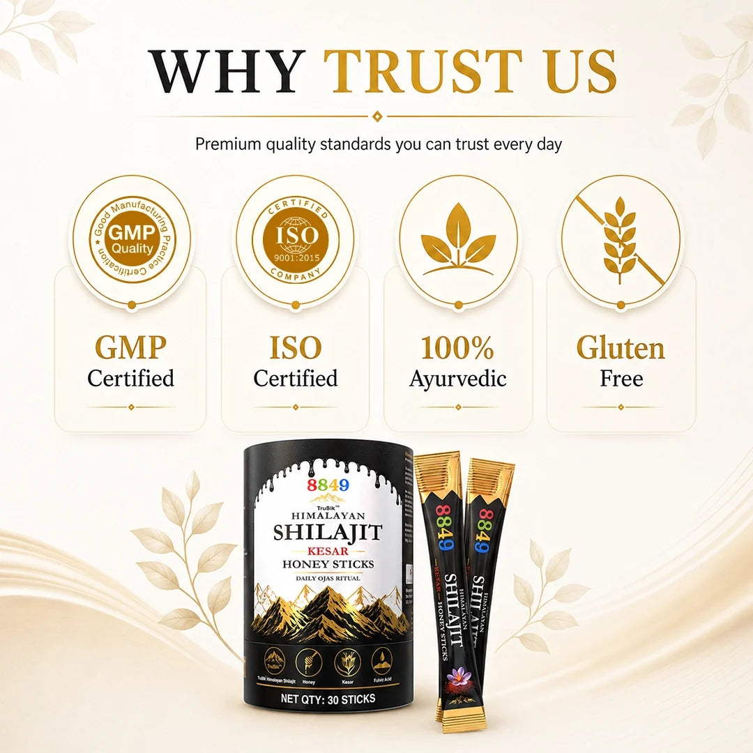 Himalayan Shilajit Kesar Honey Sticks