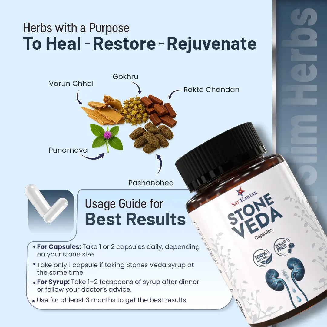Stones Veda Ingredients & Uses