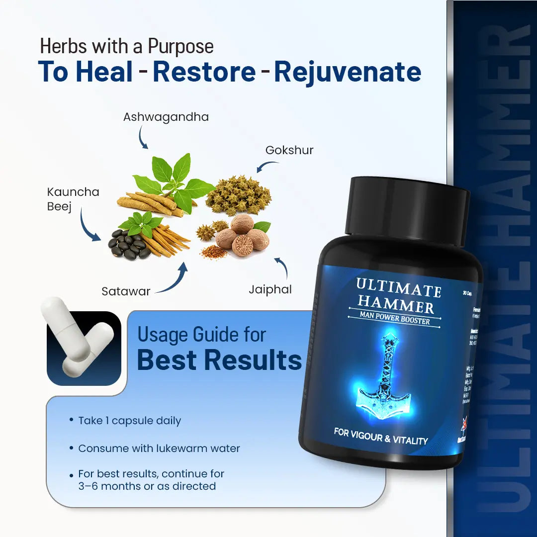 Ultimate Hammer Capsule Ingredients & Uses