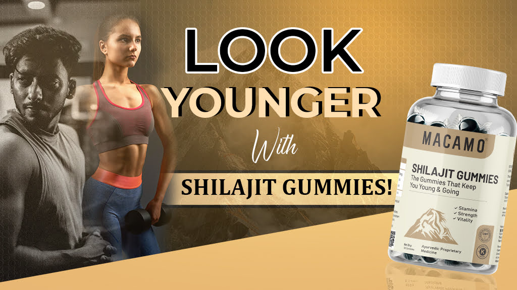 look younger with shilajit gummies