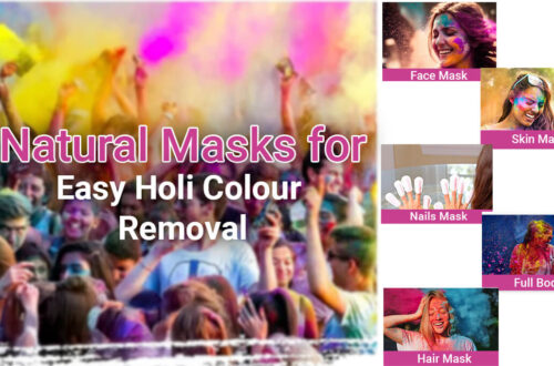 natural masks for easy holi colour removal