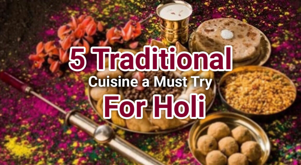 traditional cuisine for holi