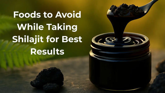 Foods to Avoid While Taking Shilajit for Best Results