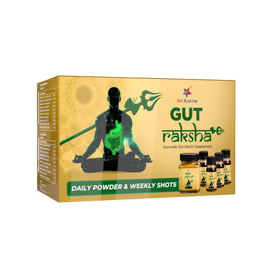 Gut Raksha - Ayurvedic Medicine for Gut Health (5 in 1 pack)