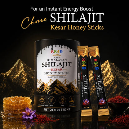 Himalayan Shilajit Kesar Honey Sticks
