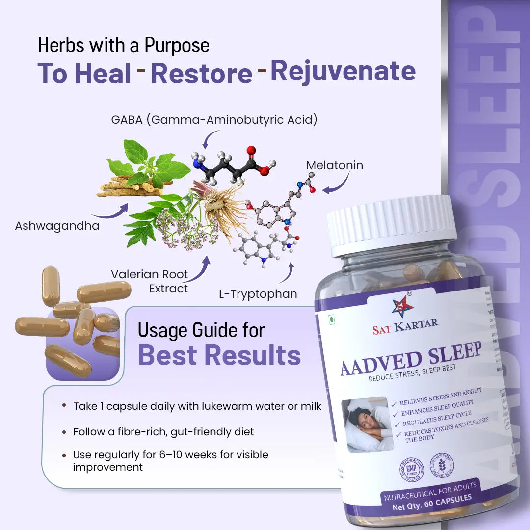 Aadved Sleep Ingredients & Uses