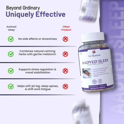 Aadved Sleep vs Other Medicines
