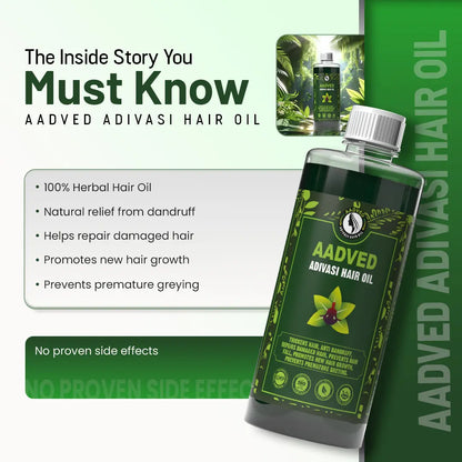 Benefits of Aadved Adivasi Hair Oil