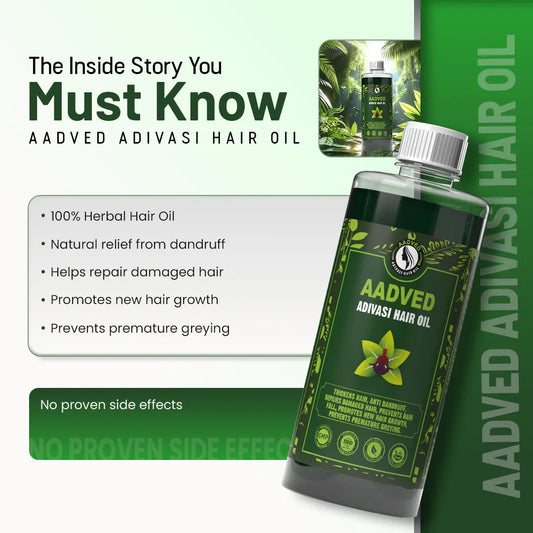 Benefits of Aadved Adivasi Hair Oil