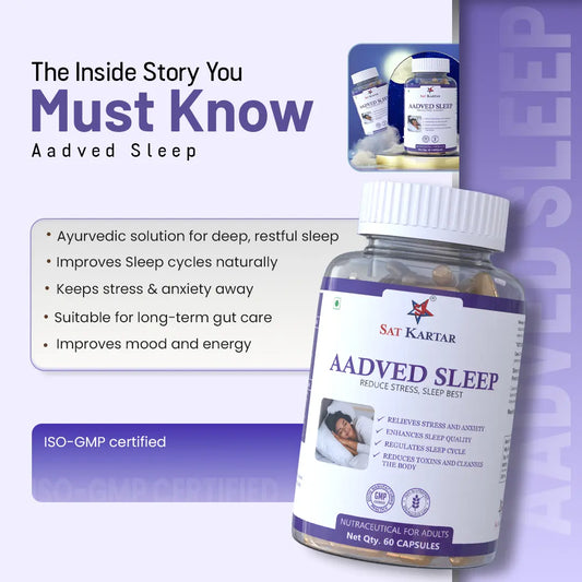Benefits of Aadved Sleep Capsules