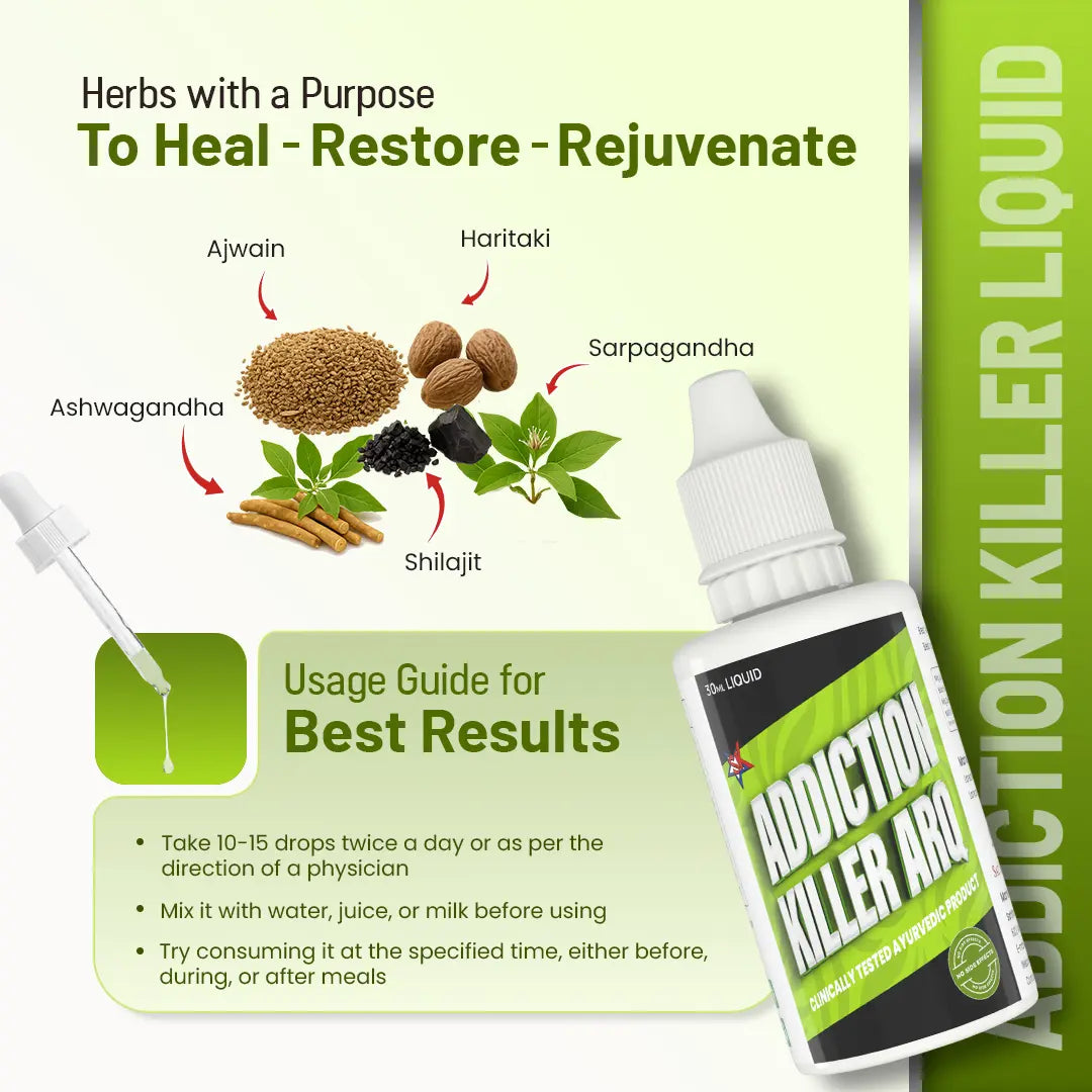 Benefits of Addiction Killer Liquid