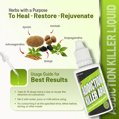 Benefits of Addiction Killer Liquid