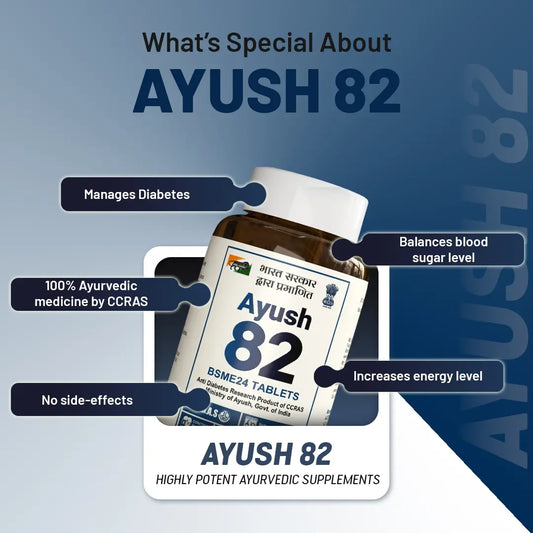 Benefits of Ayush 82 Tablets
