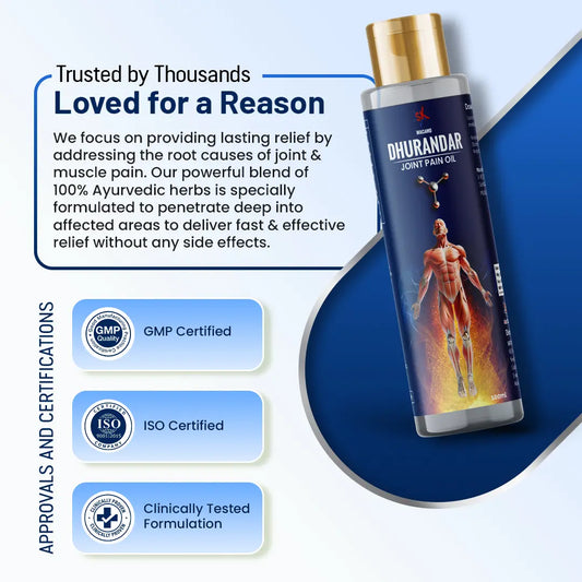 Benefits of Dhurandar Joint Pain Oil