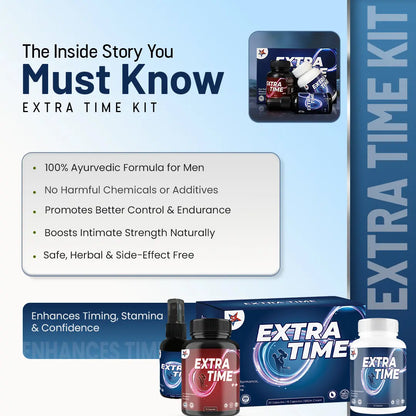 Benefits of Extra Time Kit