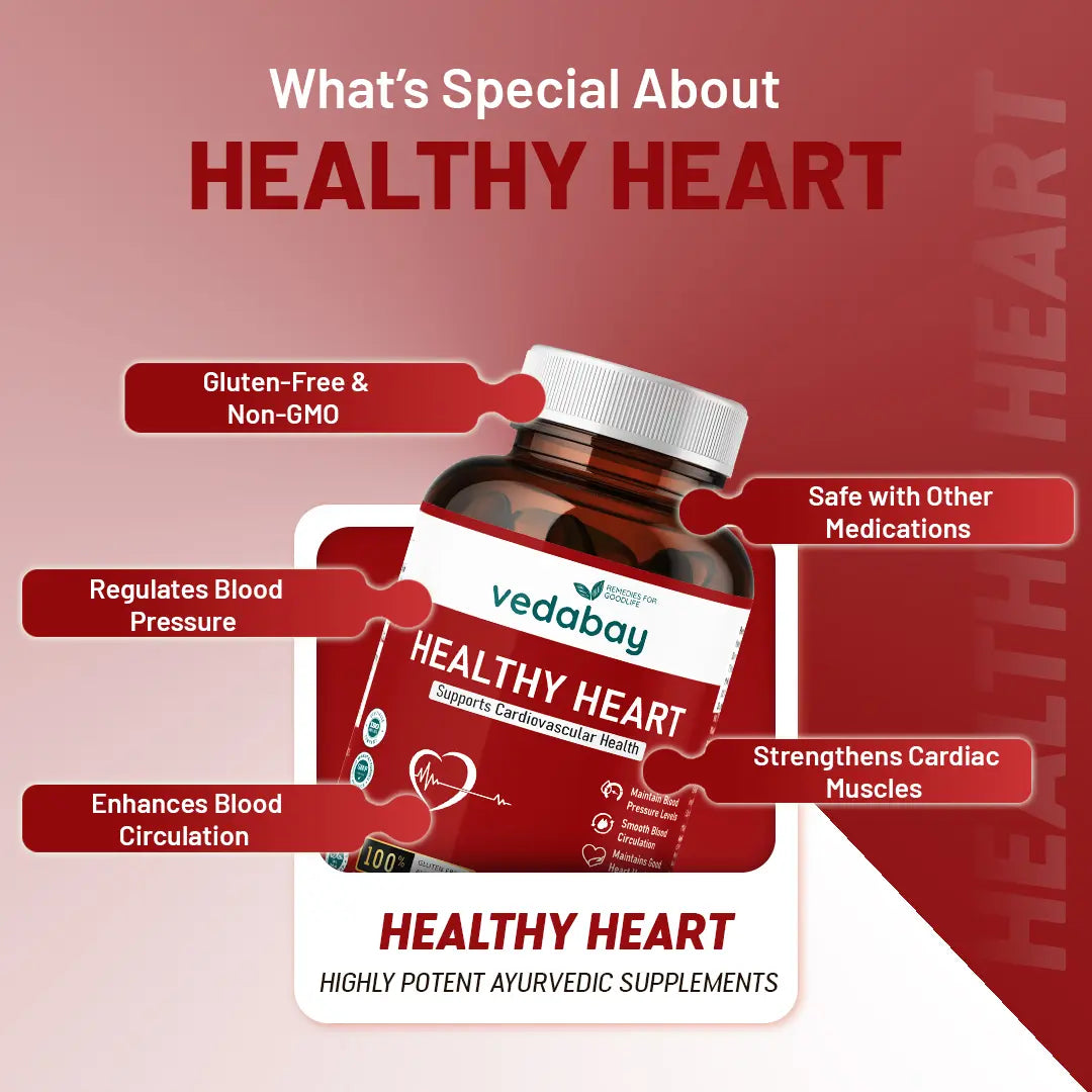 Benefits of Healthy Heart for cardiovascular support
