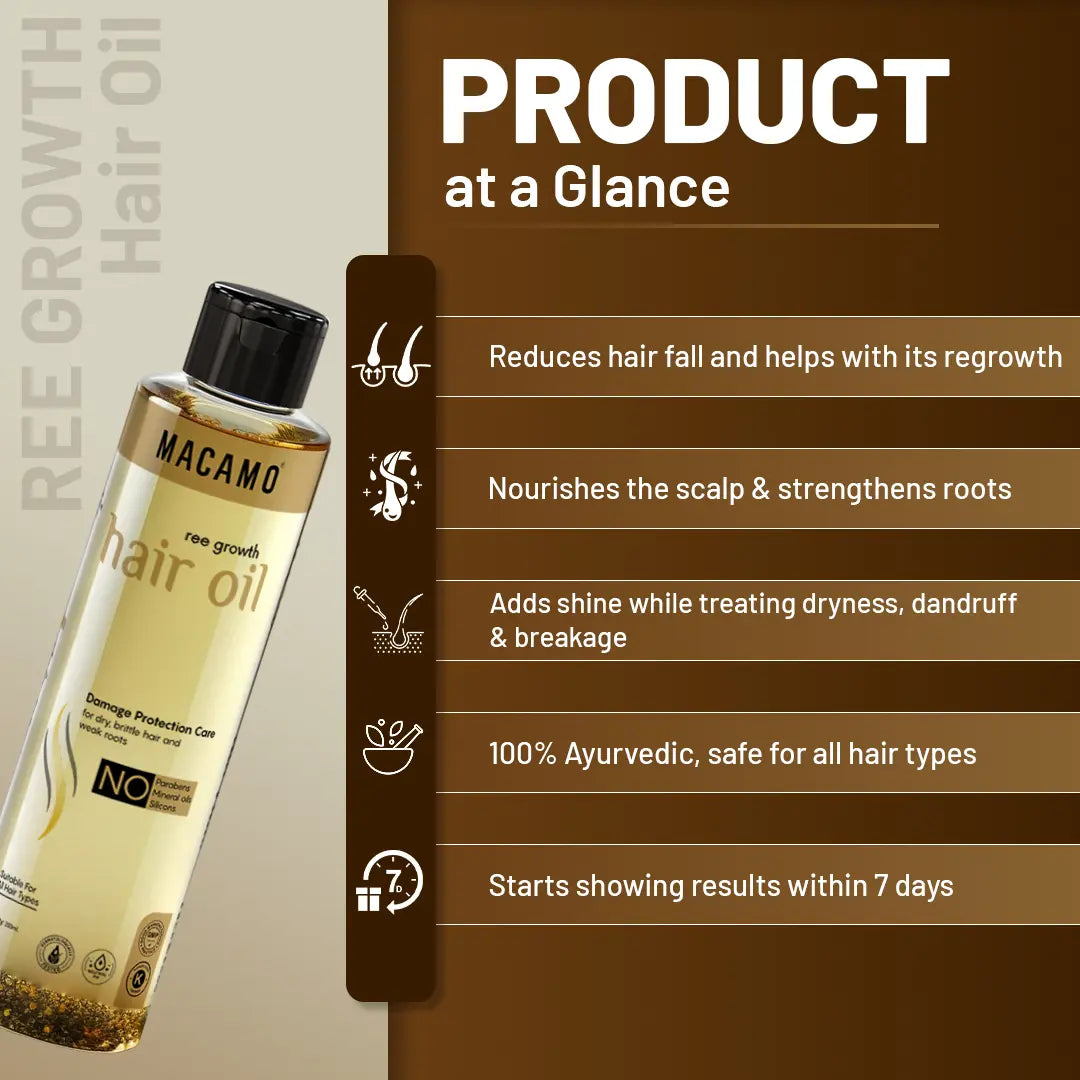 Benefits of Ree Growth Hair Oil