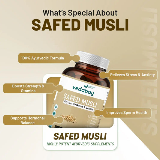 Benefits of Safed Musli Tablets