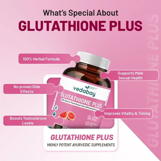 Benefits of Vedabay Glutathione Plus for skin
