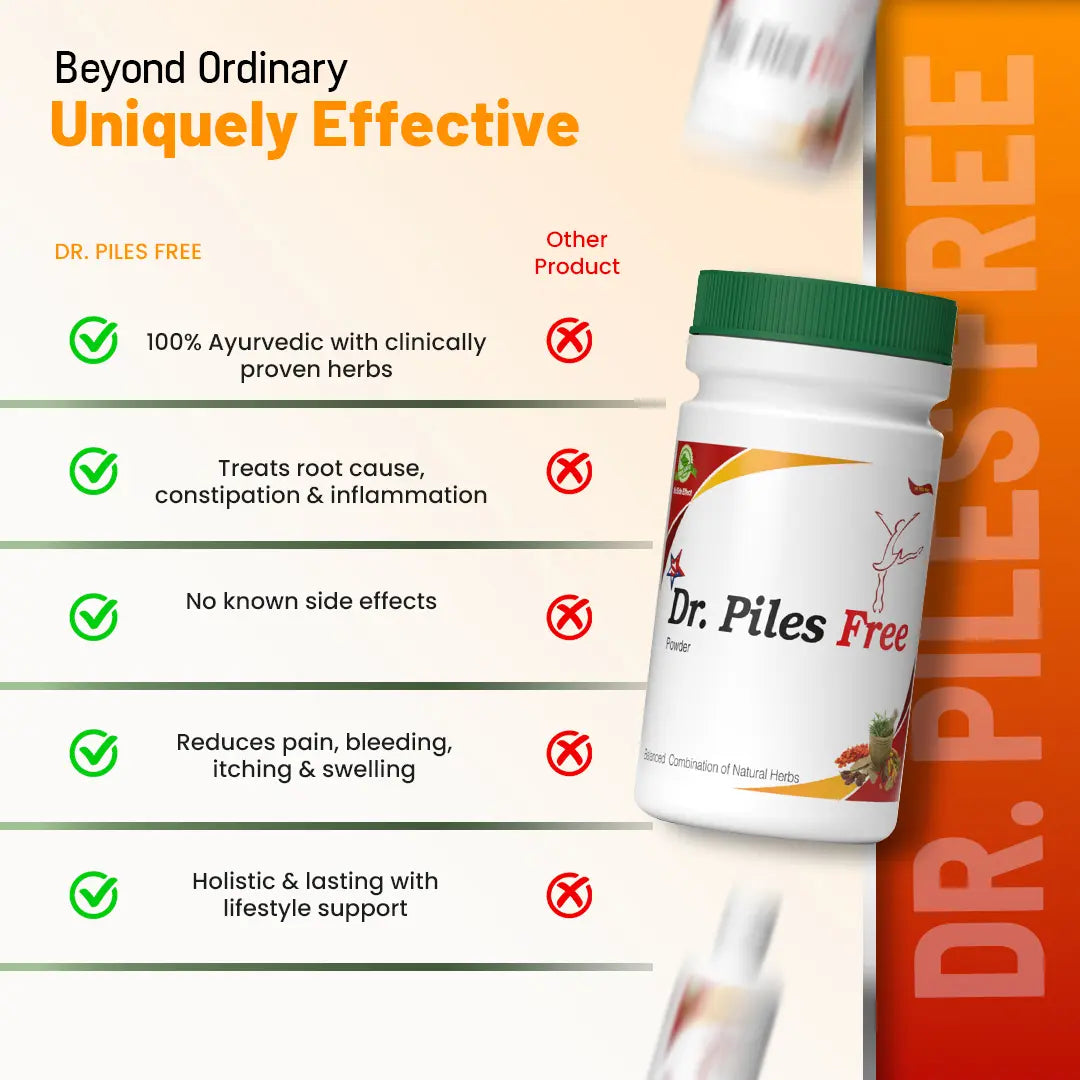 Dr. Piles Free Kit vs Other Medicines