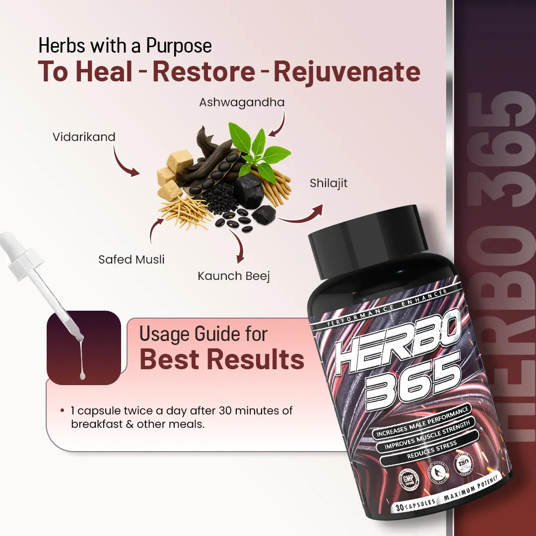 Herbo 365 Capsule Ingredients & Uses