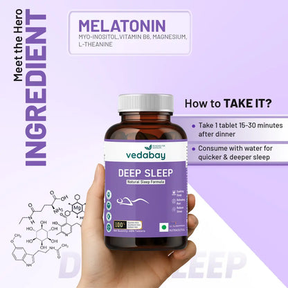 Ingredients and usage of Deep Sleep tablets