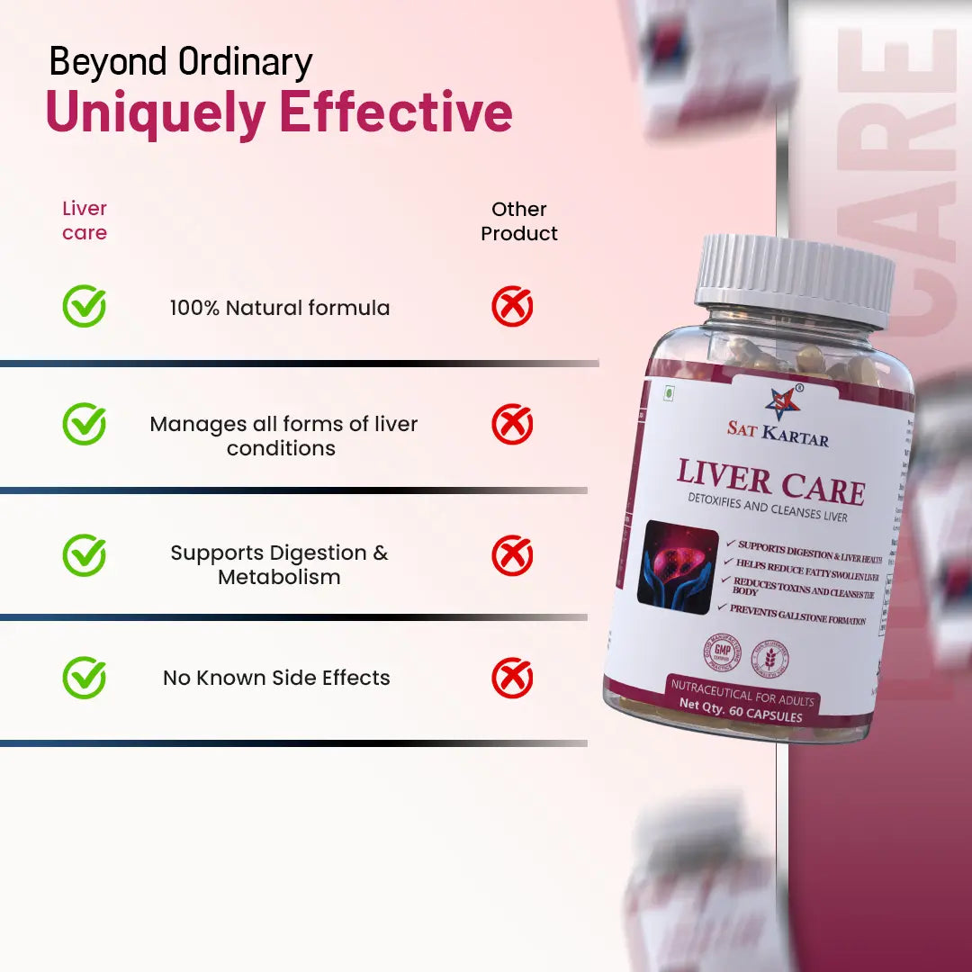 Liver Care Capsule vs Other Medicines