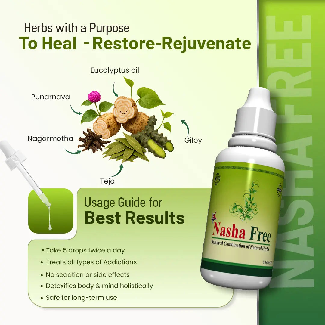 Nasha Free Drop Ingredients & Uses