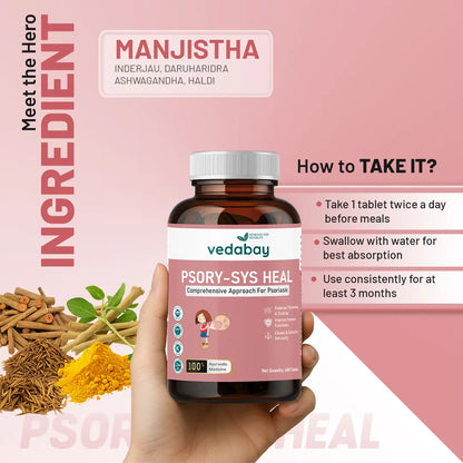 Psory-Sys Heal Tablets ingredients and usage guide