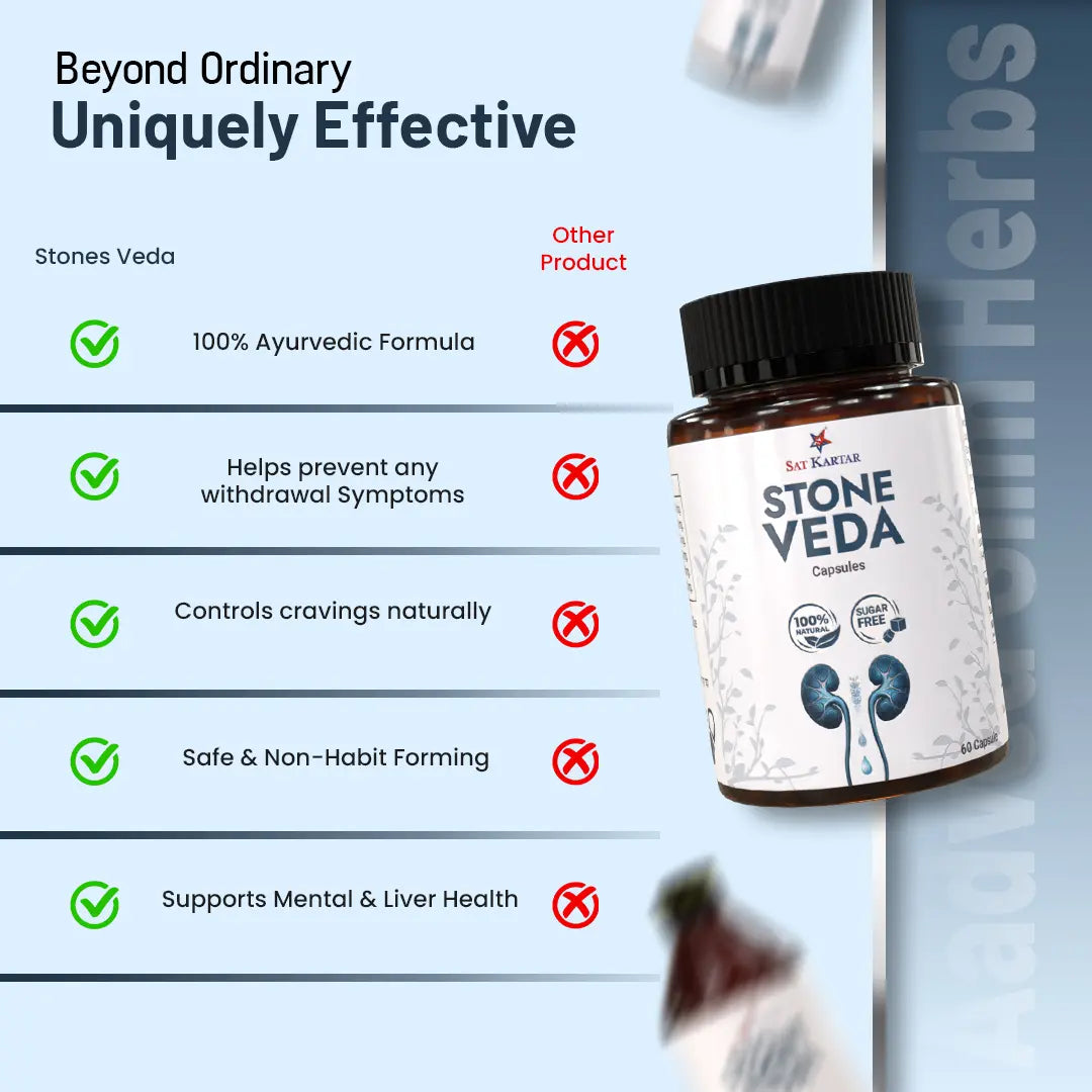 Stones Veda vs Other Medicines