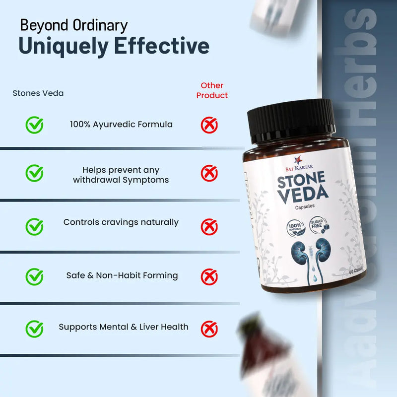 Stones Veda vs Other Medicines