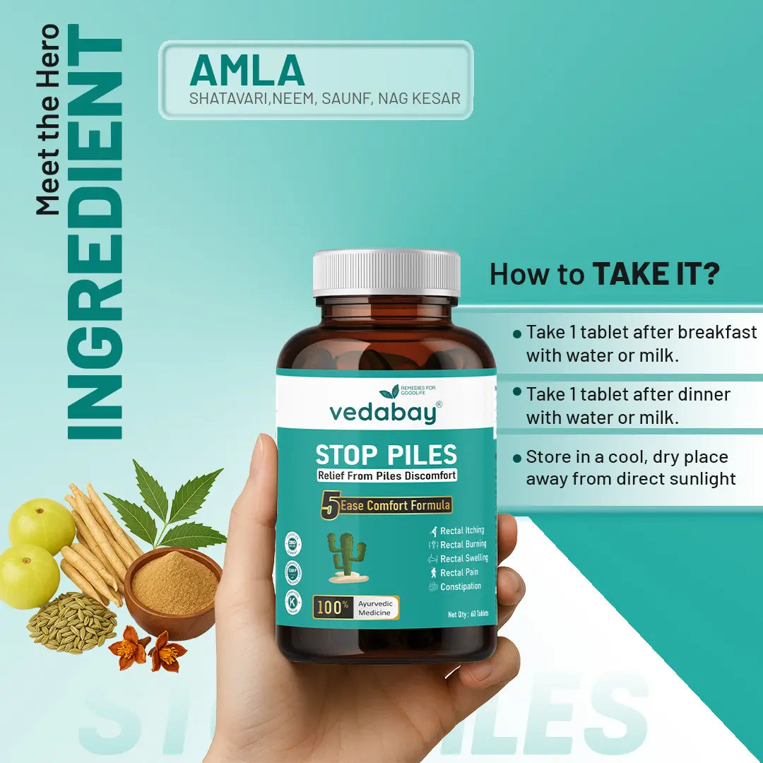 Stop Piles Tablets ingredients and usage guide