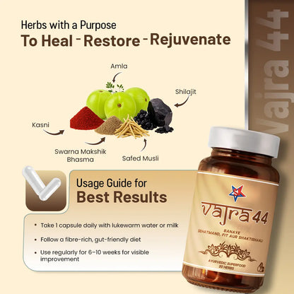Vajra 44 Capsule Ingredients & Uses