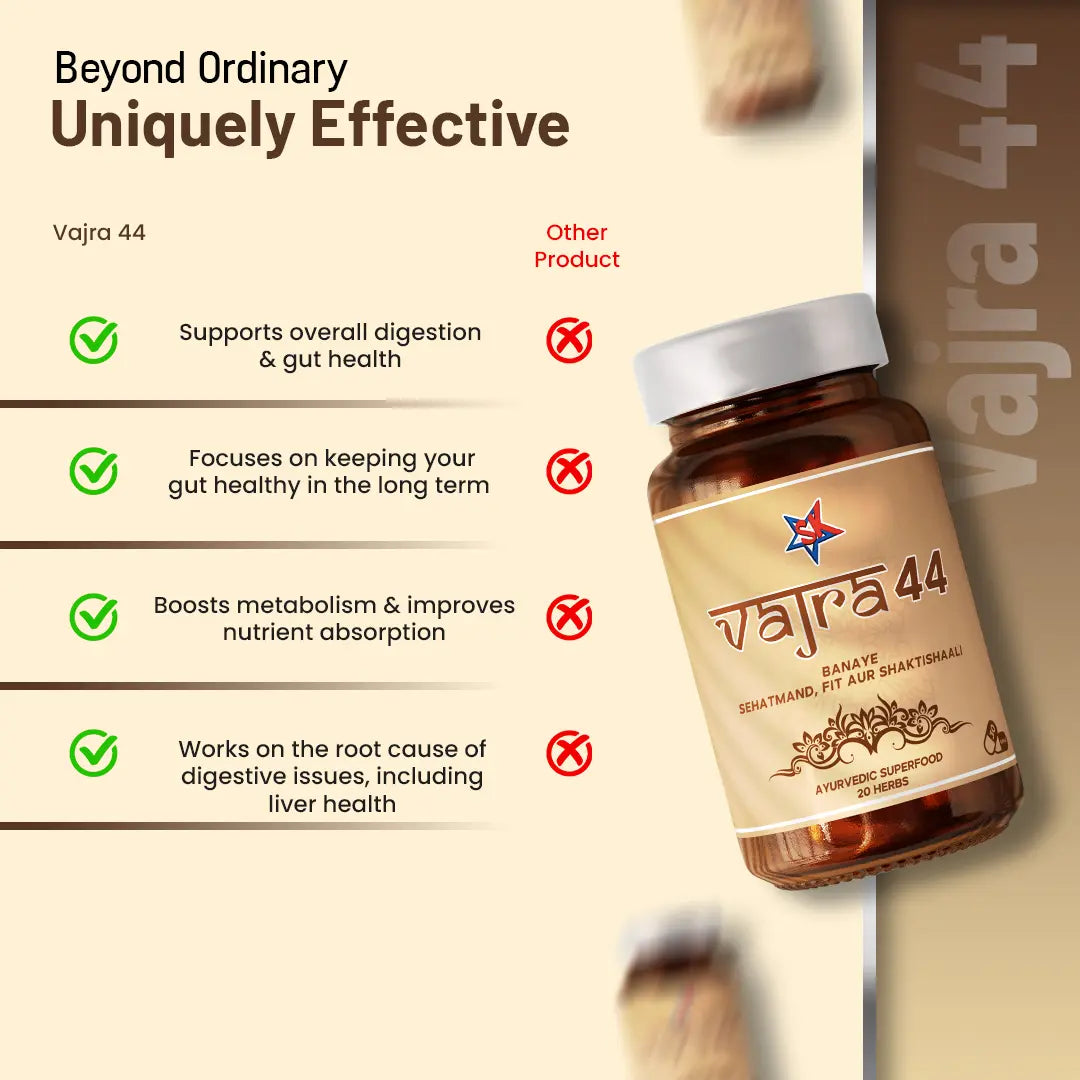 Vajra 44 Capsule vs Other Medicines
