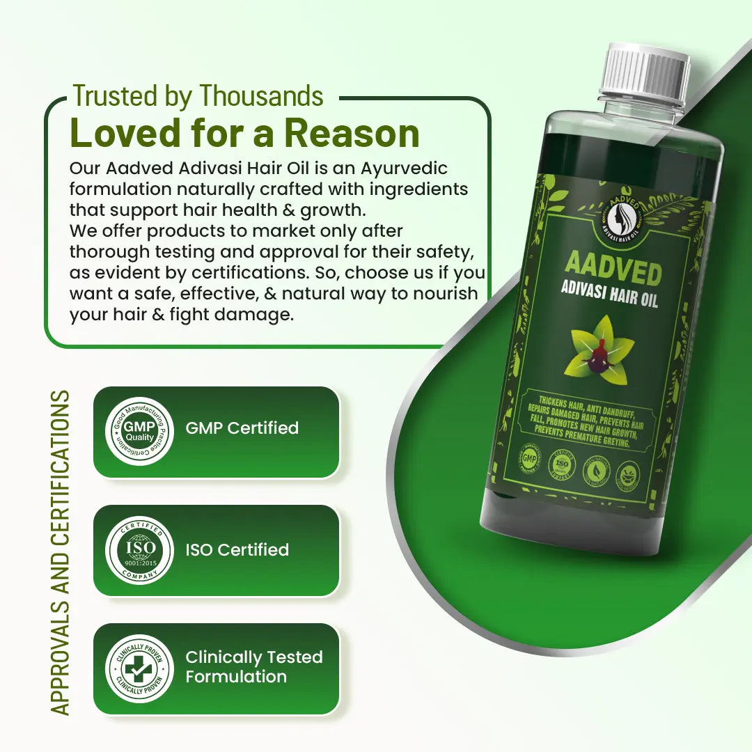 Why Choose Aadved Adivasi Hair Oil