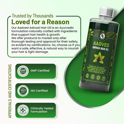 Why Choose Aadved Adivasi Hair Oil