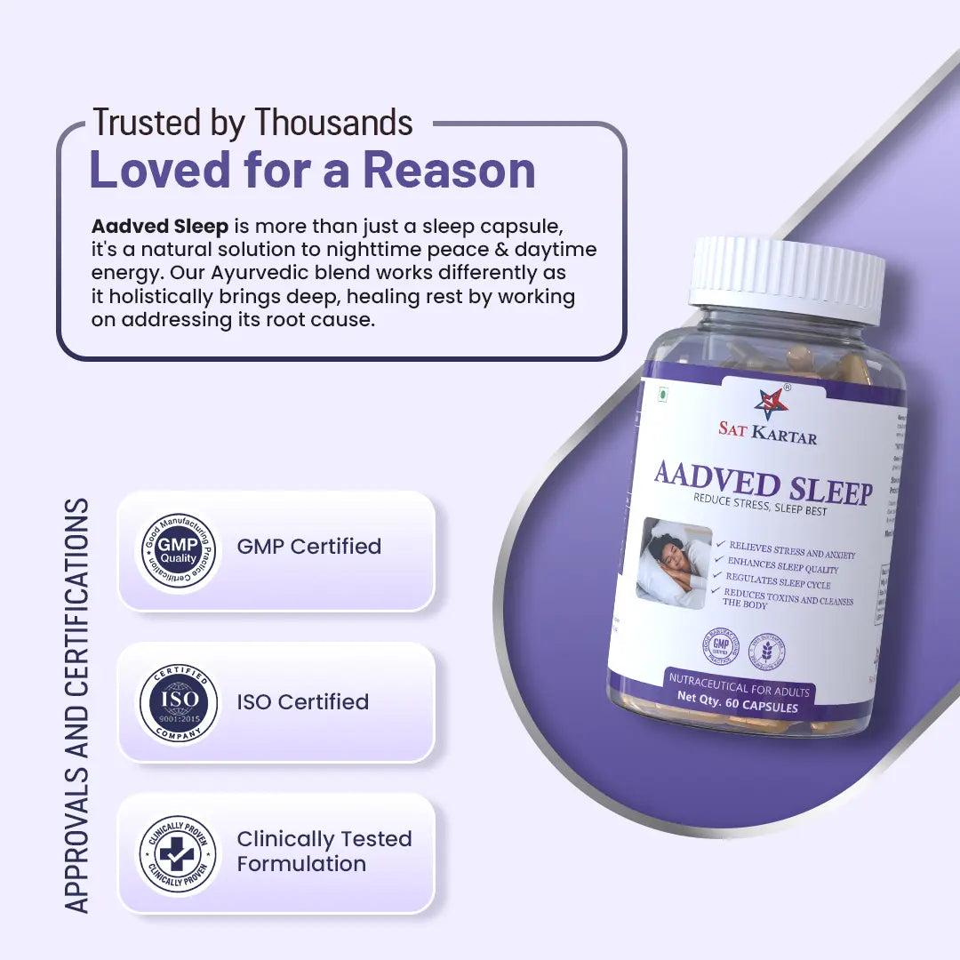 Why Choose Aadved Sleep Capsules