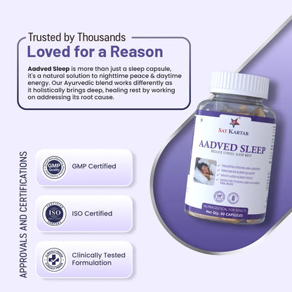 Why Choose Aadved Sleep Capsules