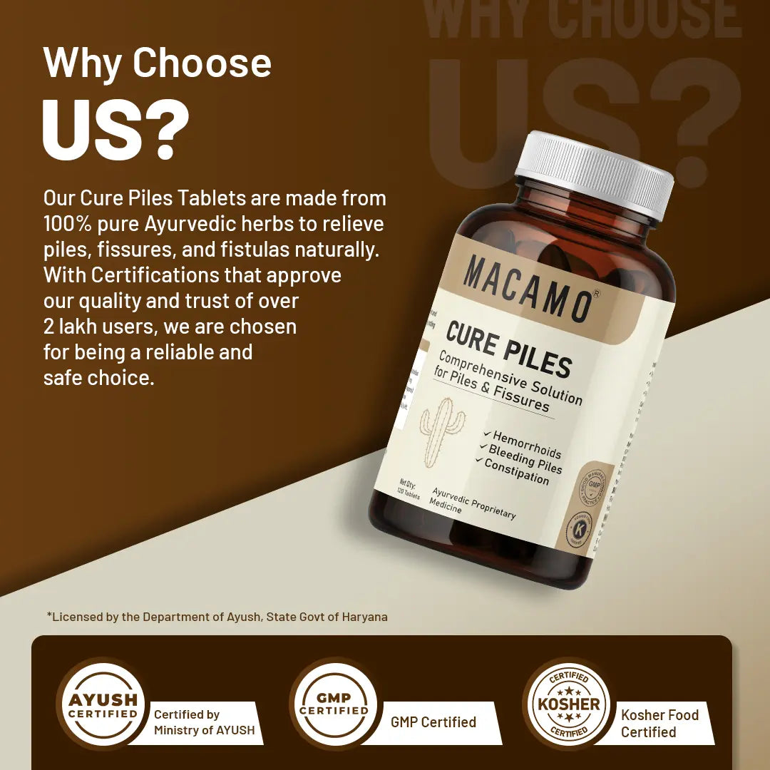 Why Choose Macamo Cure Piles