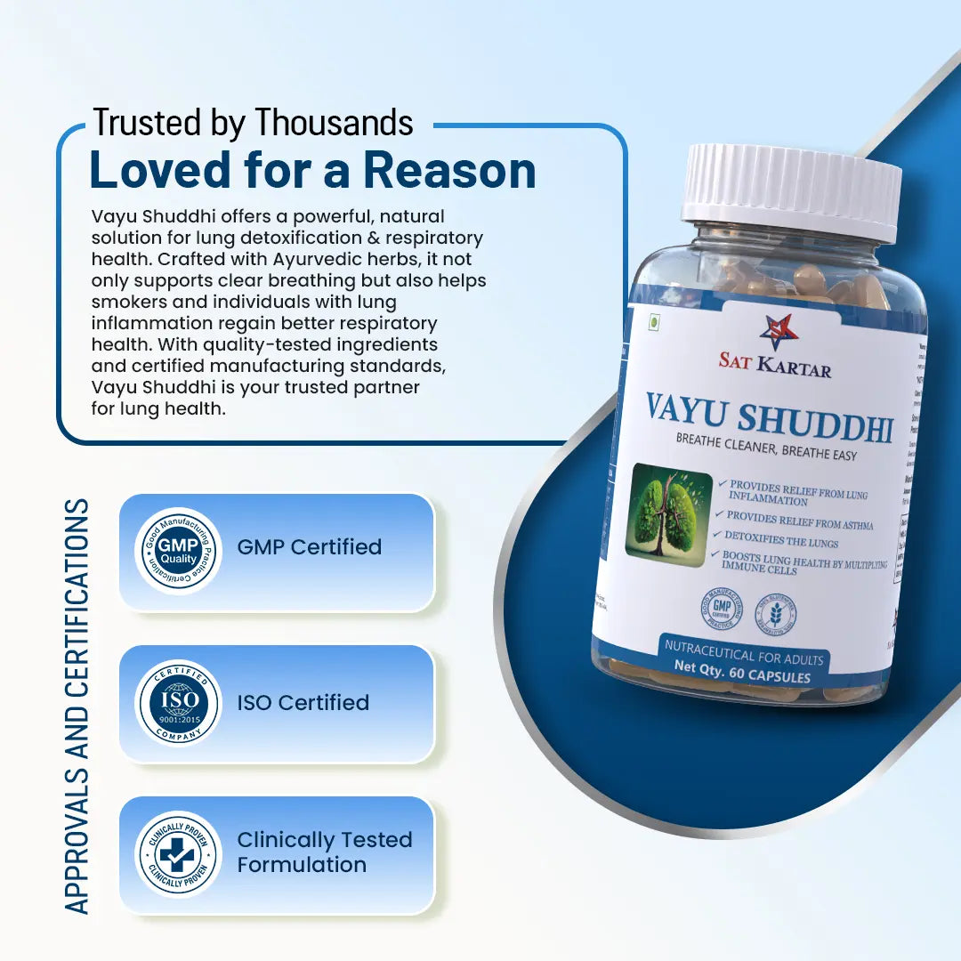 Why Choose Vayu Shuddhi Capsule
