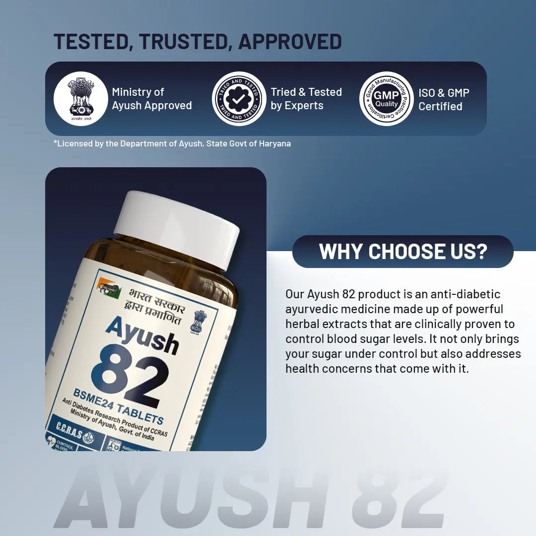 Why choose Vedabay Ayush 82 Tablets